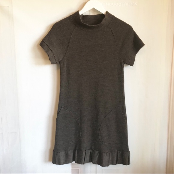 ZARA Mod Sweater Dress with Pockets - Picture 3 of 8